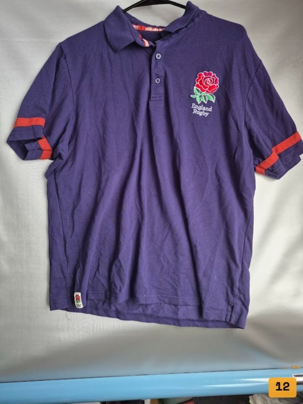 England Rugby (Official Licensed) Polo Shirt Size XL Purple